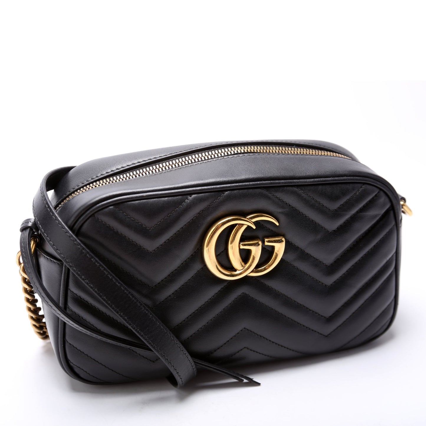 Gucci Marmont Camera Leather Small Crossbody Bag Camera 47