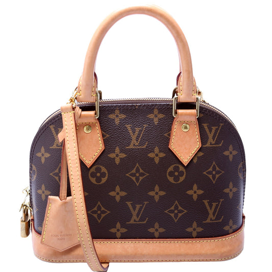 Louis Vuitton Alma BB Monogram Handbag Monogram 16
