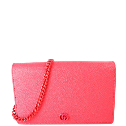 Gucci Marmont Monochrome Mini Chain Travel Bag