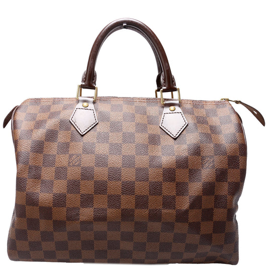 Louis Vuitton Speedy 30 Ebene Damier Handbag Ebene 41