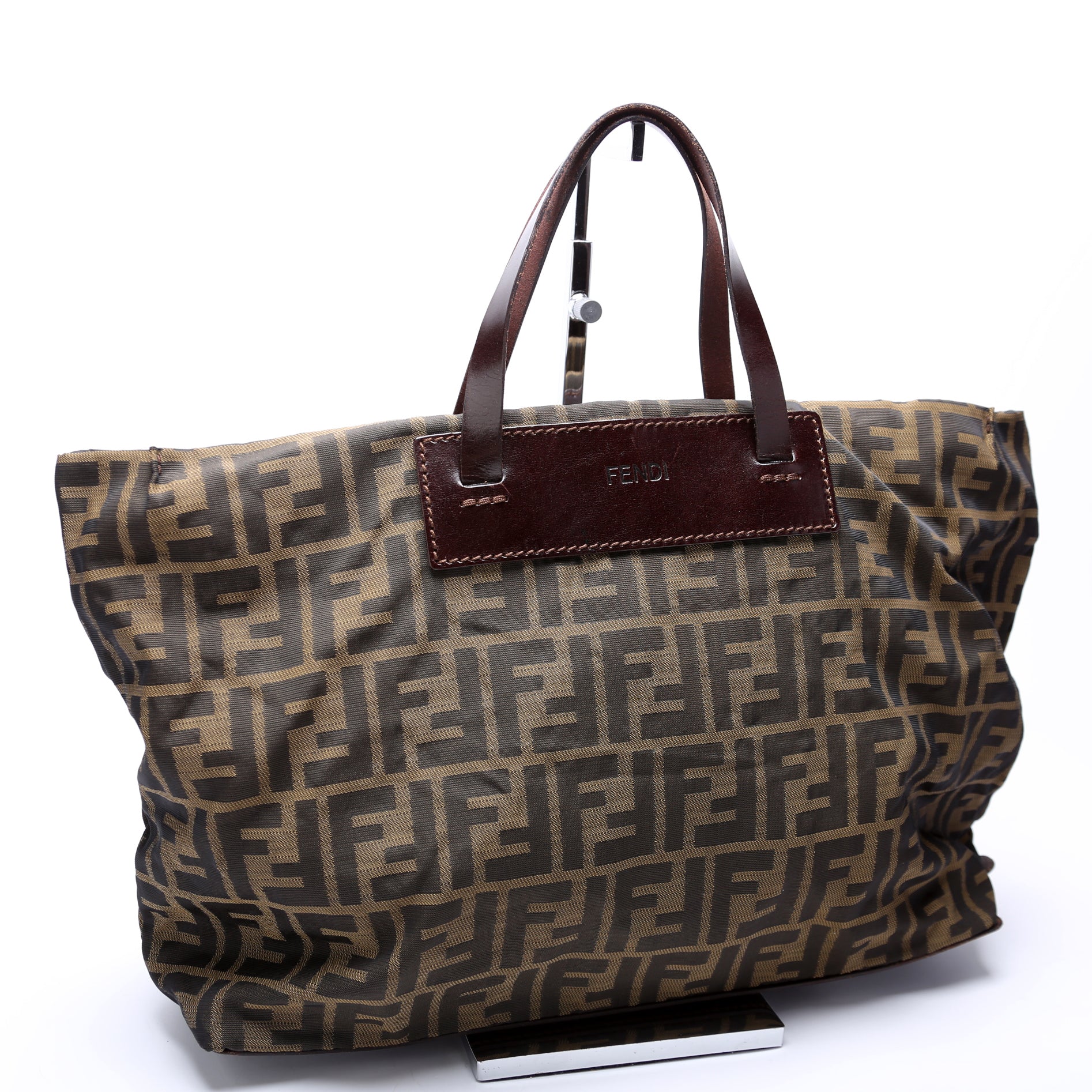 Fendi Ff Zucca Folding Tote Bag