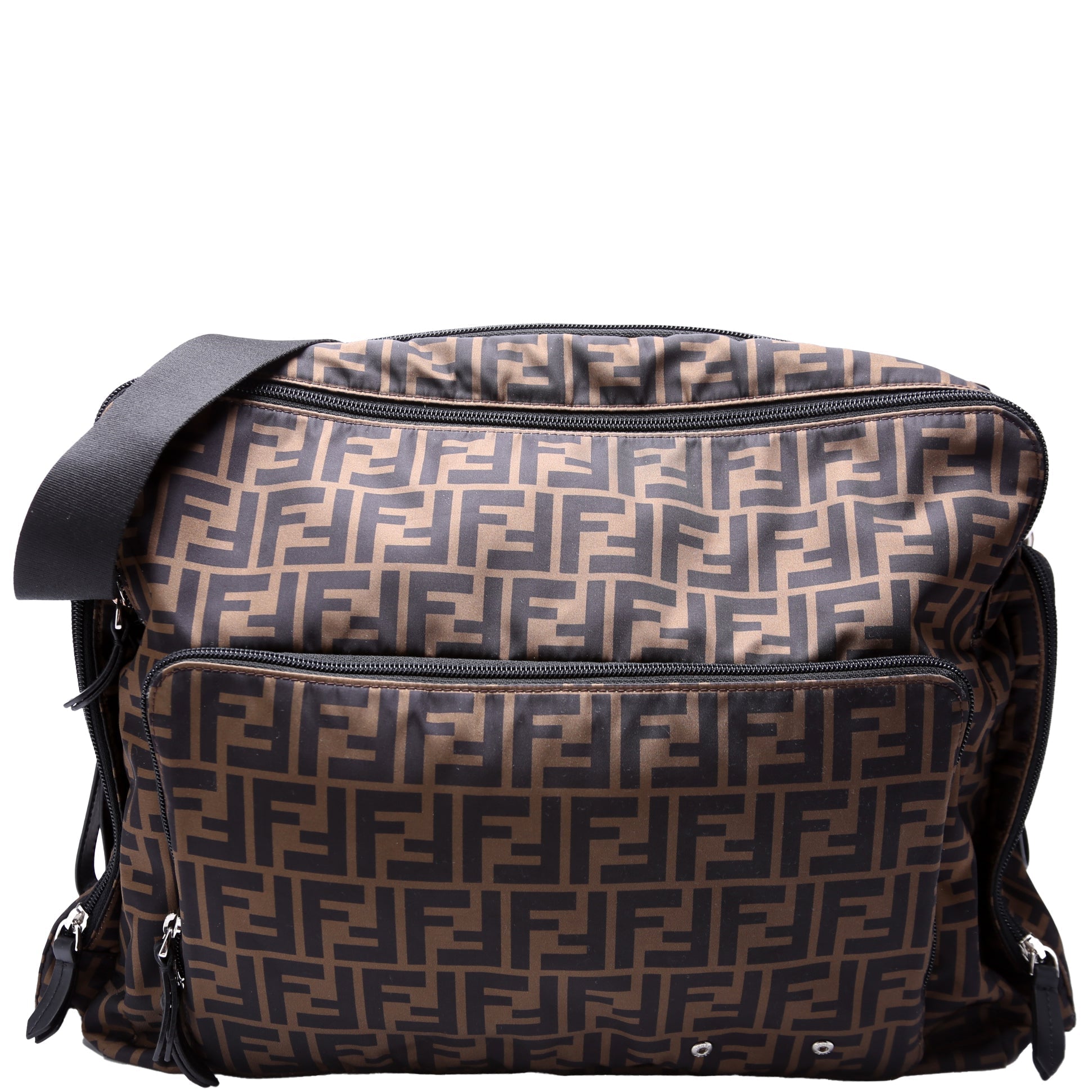 Fendi Ff Econyl Changing Bag Logo Travel Bag
