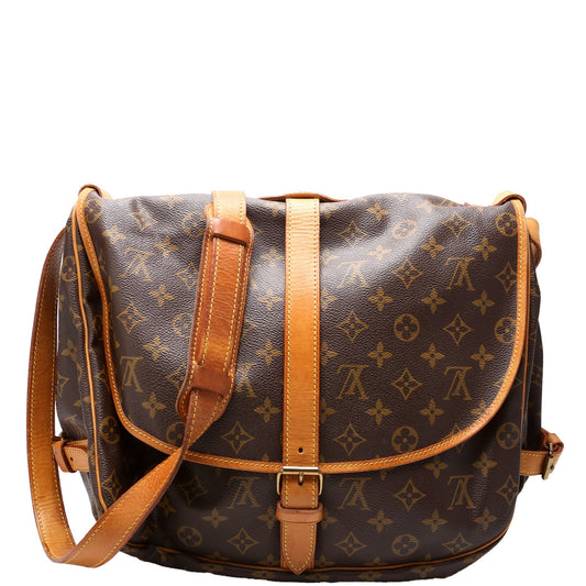 Louis Vuitton Saumur 35 Monogram Handbag Monogram 4