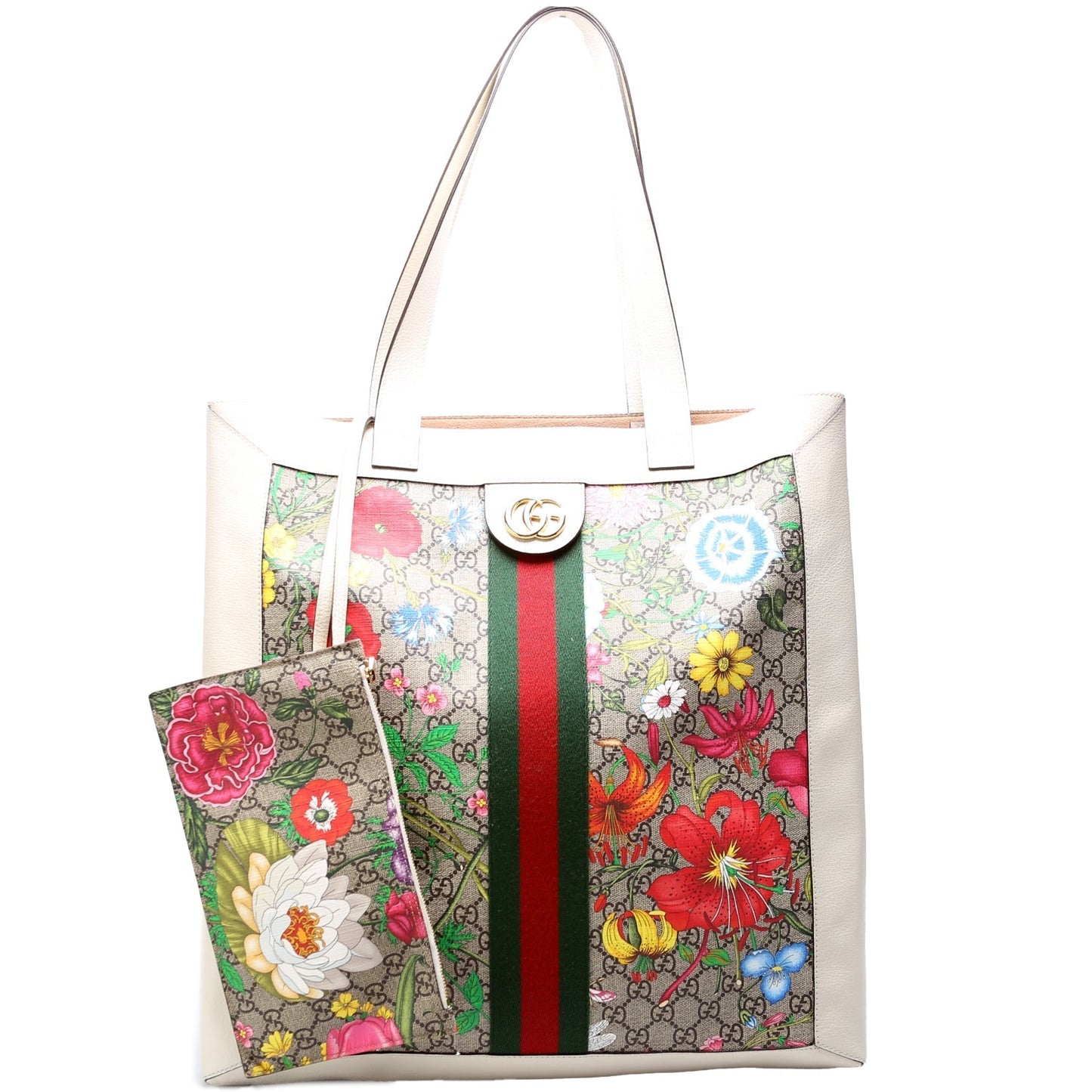 Gucci Ophidia Flora Soft Large Tote Bag Tote 1