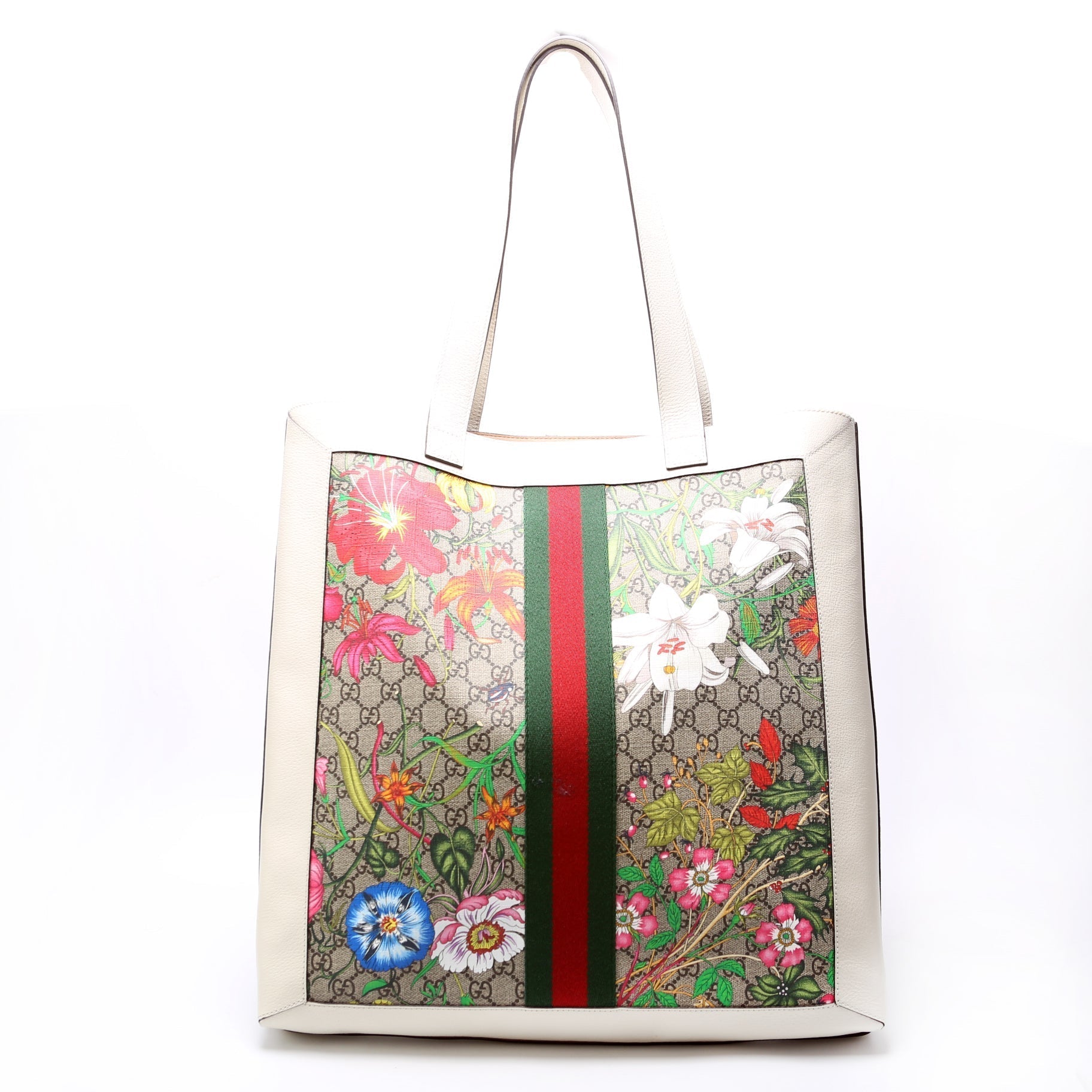Gucci Ophidia Flora Soft Large Tote Bag Tote 1