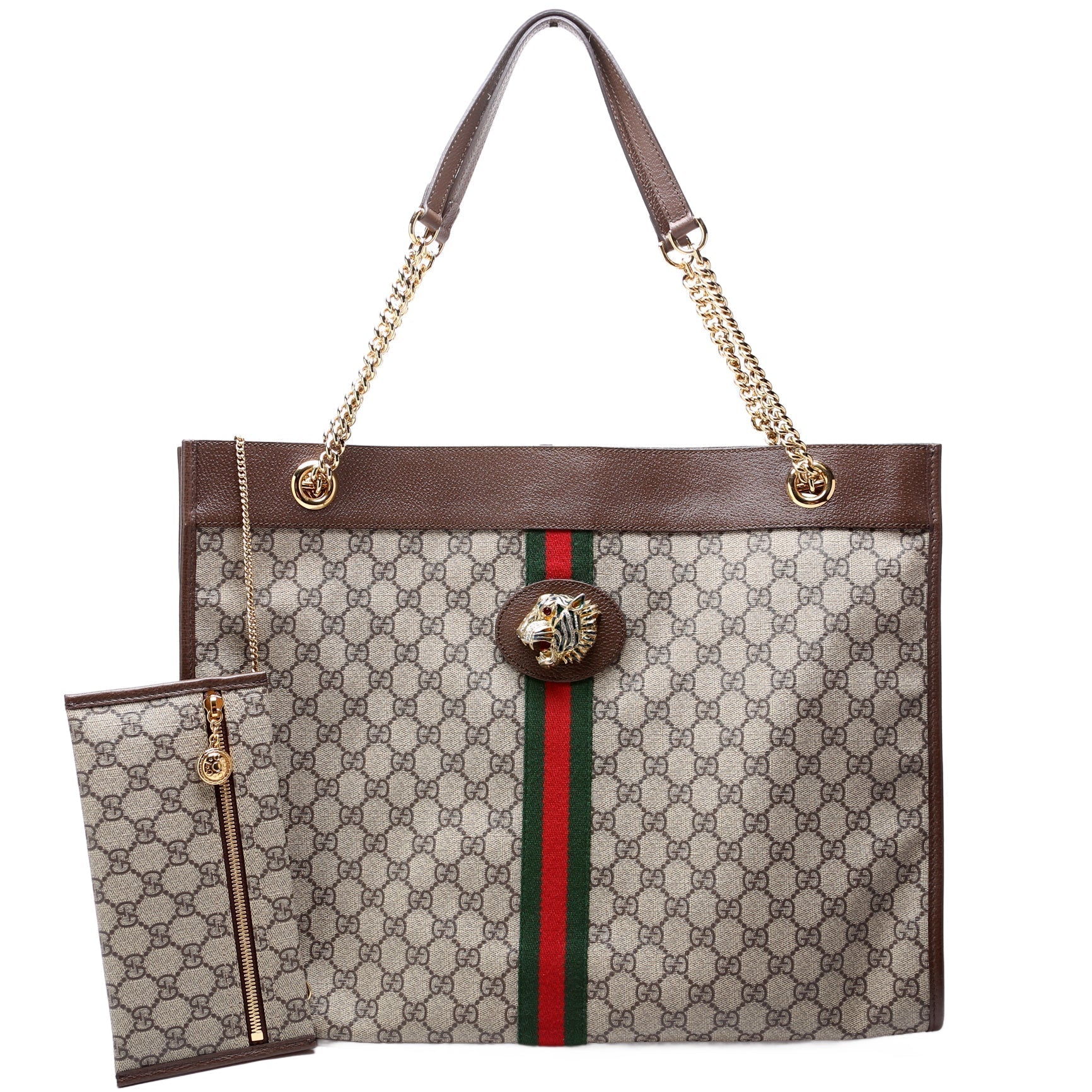 Gucci GG Supreme Rajah Tote Bag Tote 6
