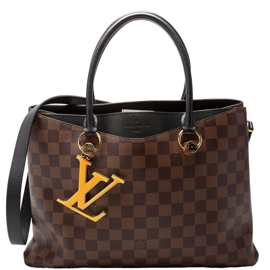 Louis Vuitton Riverside Ebene Damier Handbag Damier Ebene