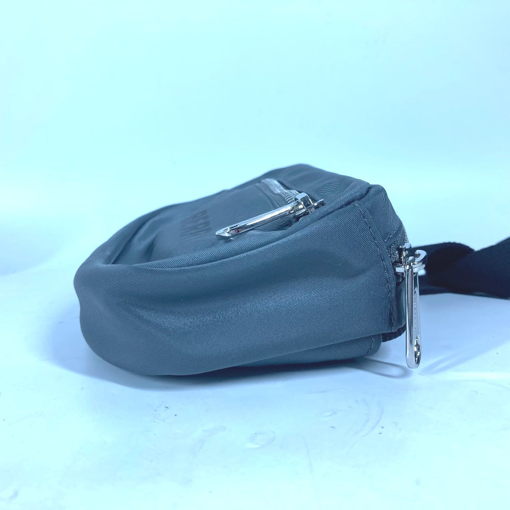 Burberry Sling Bag Cross Mens Nylon Gray Logo Crossbody Bag