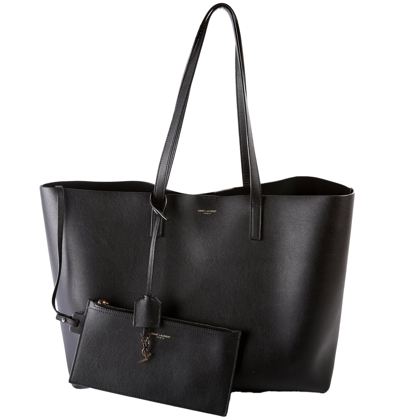 YSL Saint Laurent Saint Laurent Shopping East West Supple Bag Leather Travel Bag