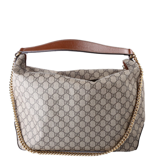 Gucci GG Supreme Shoulder Bag Hobo 2