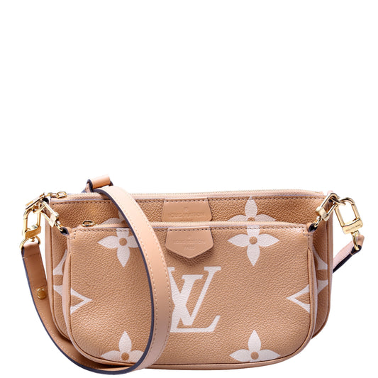 Louis Vuitton Multi Pochette Bicolor Empreinte Clutch Bag Empreinte 5
