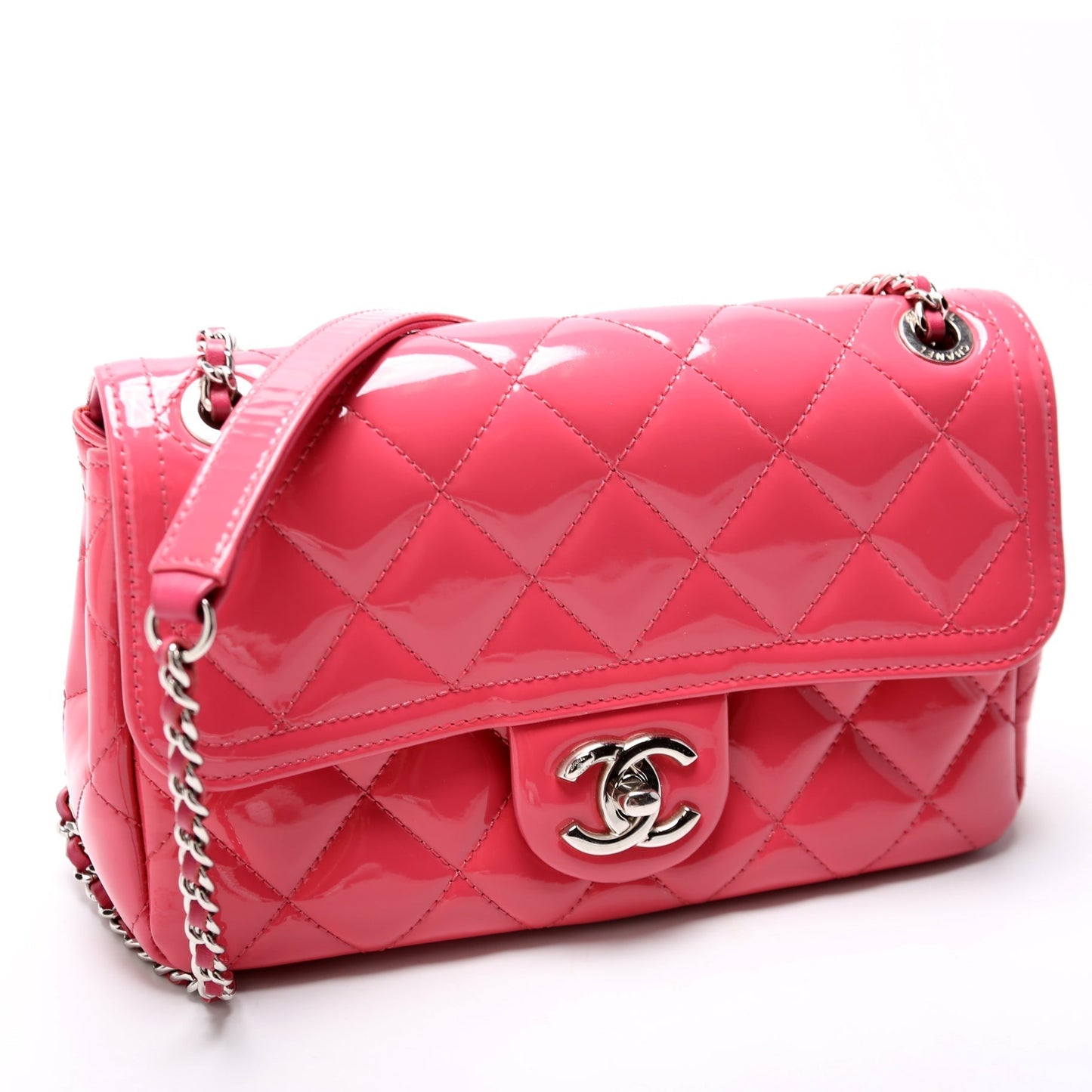 Chanel Coco Shine Flap Patent 20M Small Handbag 20M 1