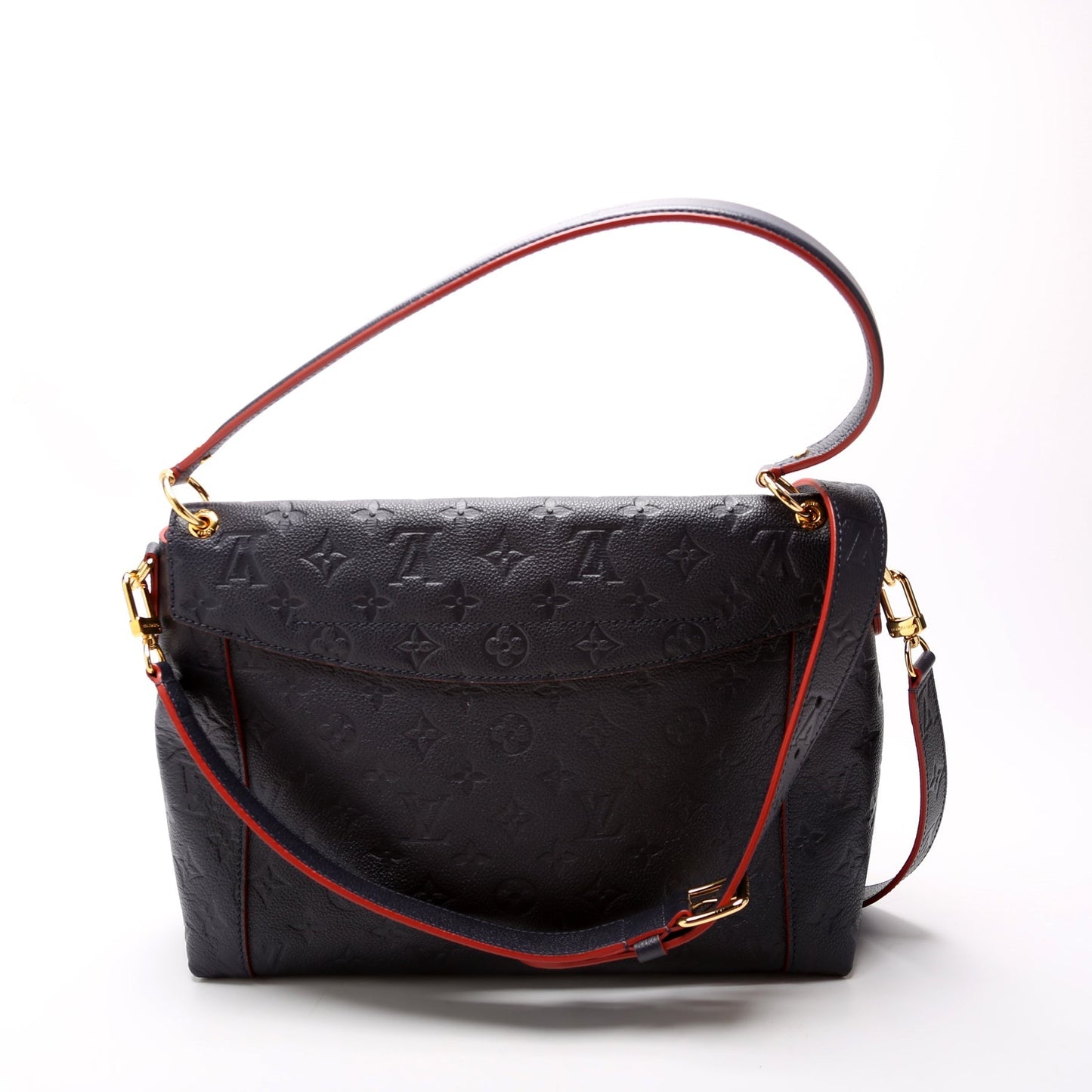 Louis Vuitton Blanche MM Navy Empreinte Blue Handbag