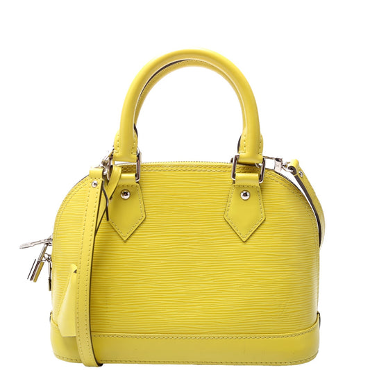 Louis Vuitton Alma BB Epi Handbag Epi 16