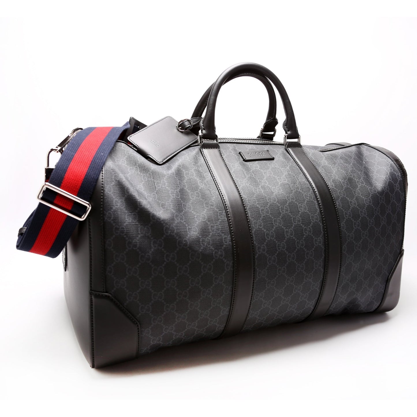 Gucci Carry On GG Supreme Duffle Travel Bag