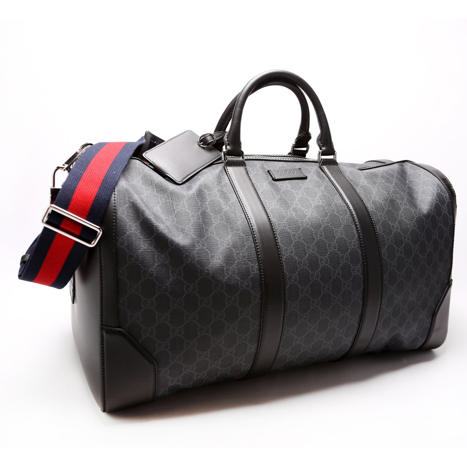 Gucci Carry On GG Supreme Duffle Travel Bag