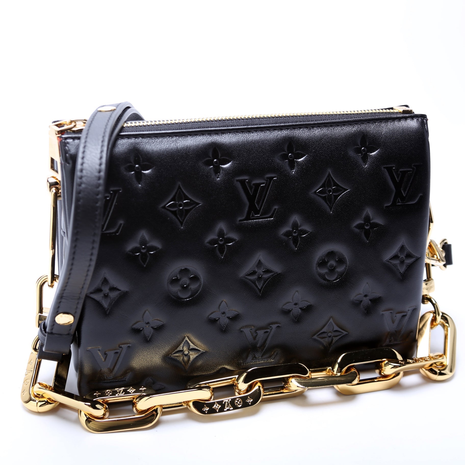 Louis Vuitton Coussin BB NV Lambskin Black Handbag