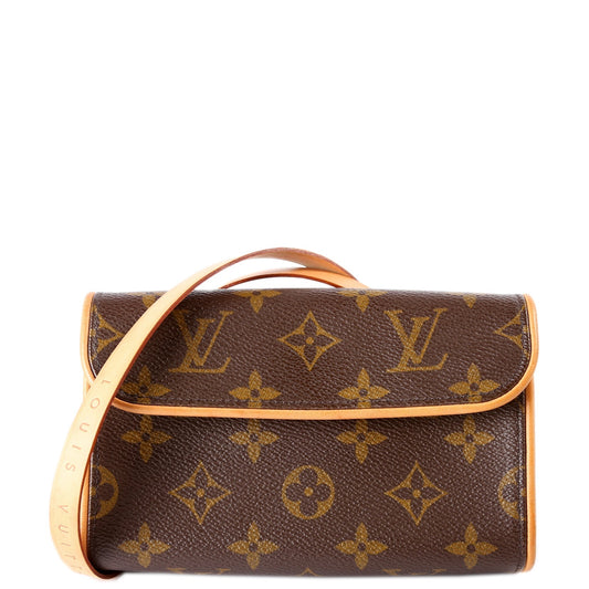 Louis Vuitton Pochette Florentine Monogram Clutch Bag Monogram 20