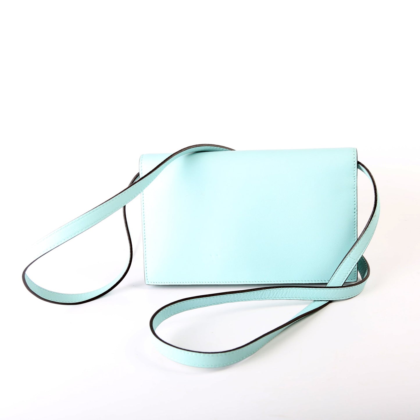 Gucci Interlocking G Icon Leather Calfskin Blue Wallet Case