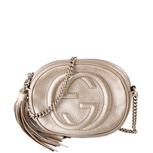 Gucci Soho Gold Mini Crossbody Bag