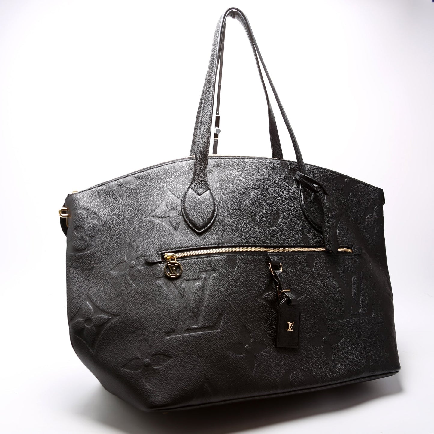 Louis Vuitton NM Black Empreinte Travel Bag