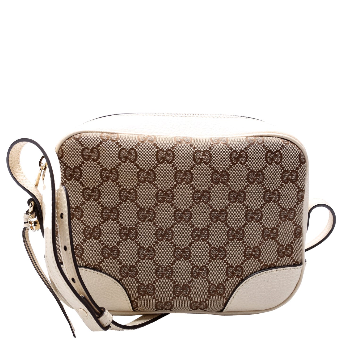 Gucci Bree GG White Crossbody Bag