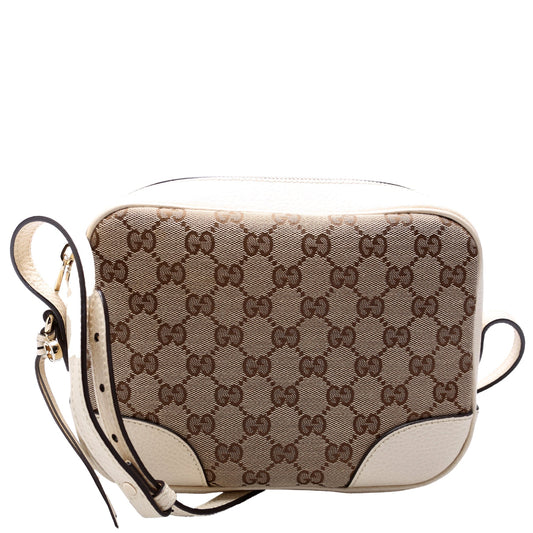 Gucci Bree GG White Crossbody Bag