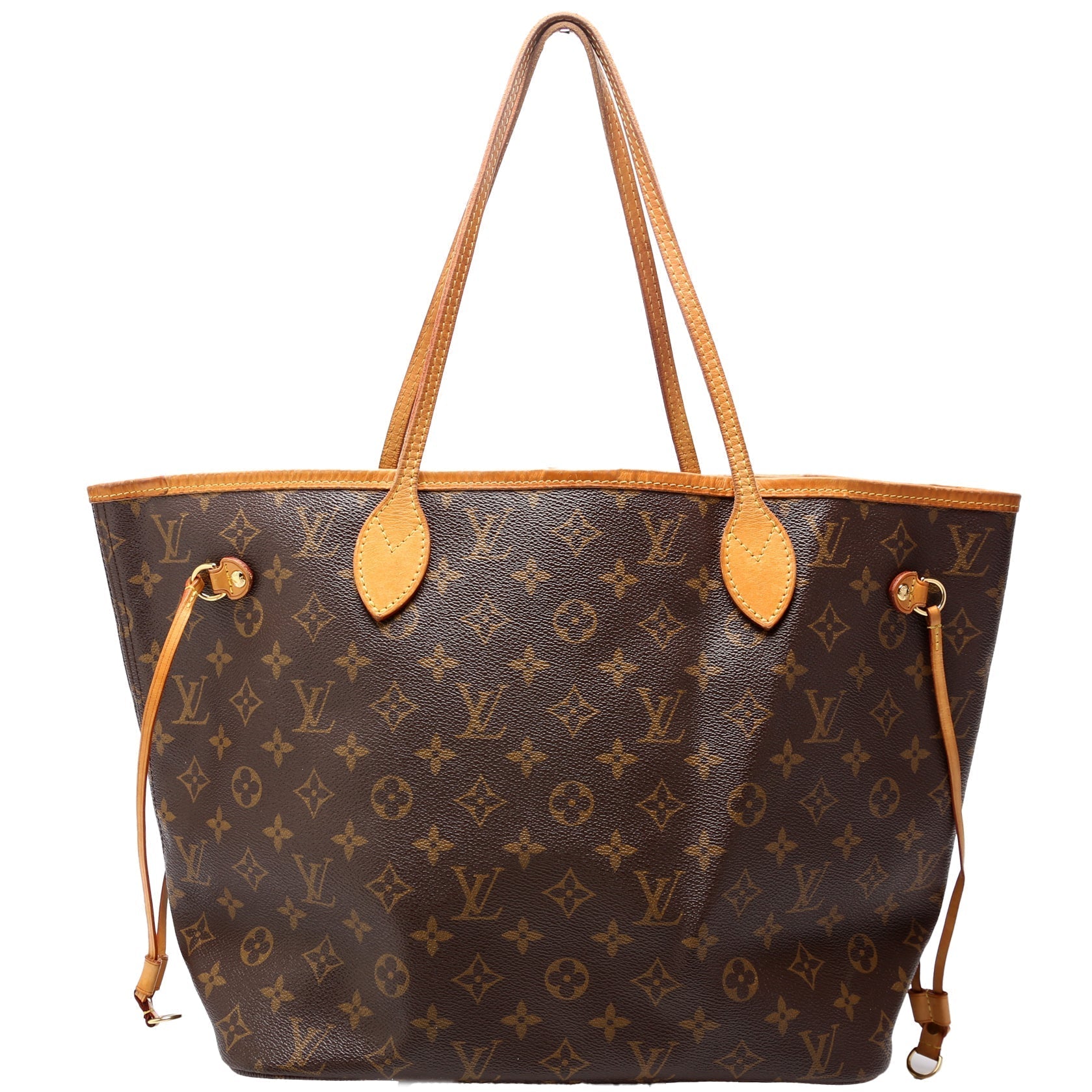 Louis Vuitton Neverfull MM Monogram Tote Bag Monogram 75