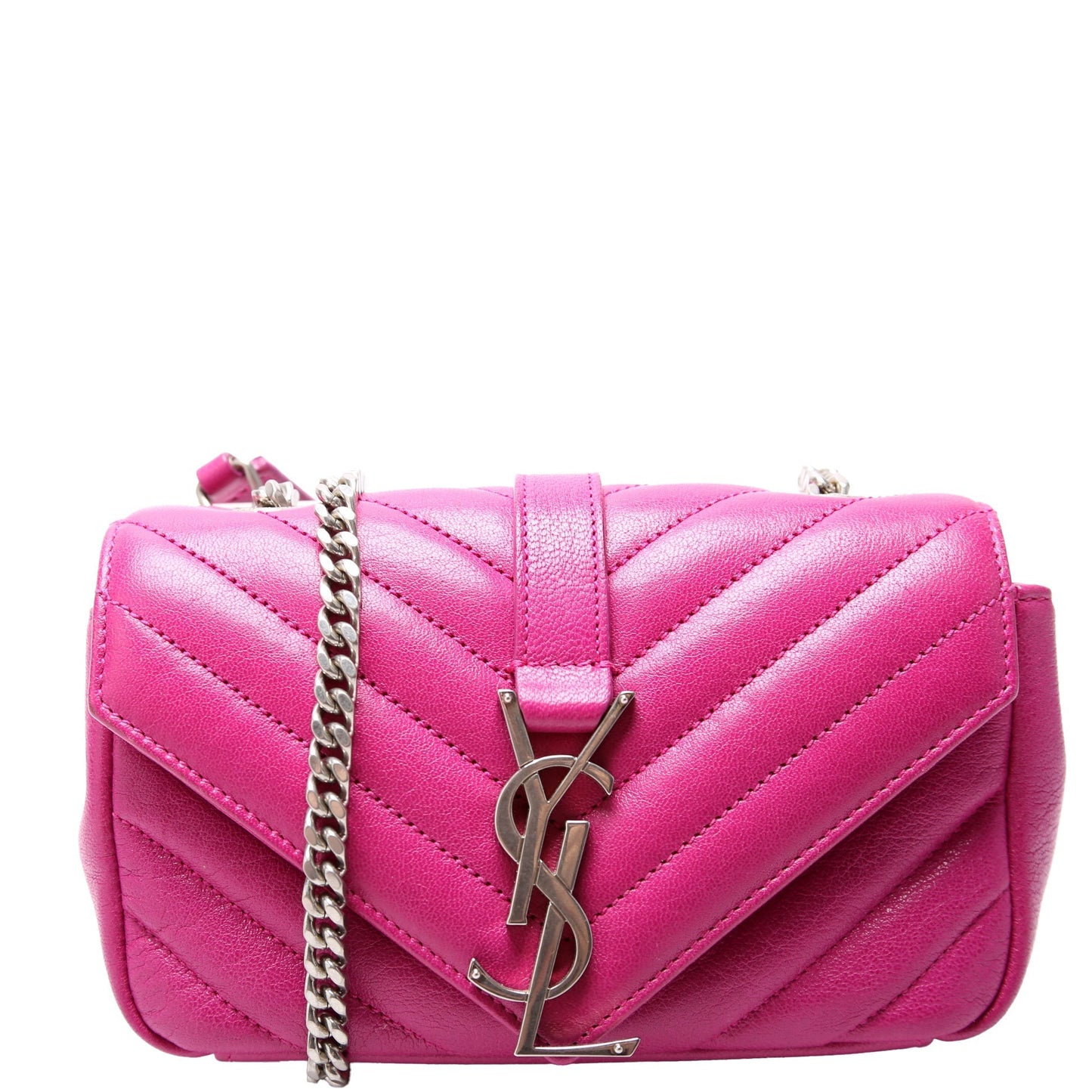 YSL Saint Laurent Saint Laurent Classic Baby Bag Monogram Pink Travel Bag
