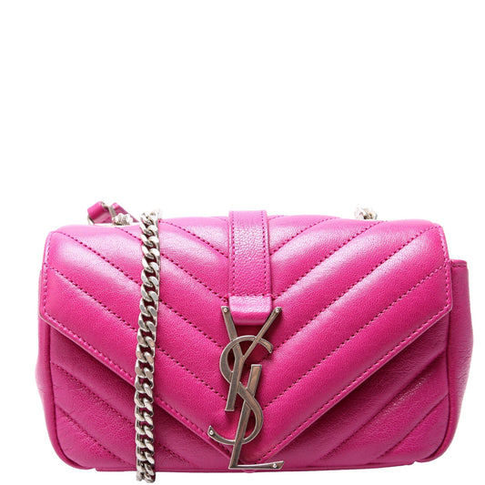 YSL Saint Laurent Saint Laurent Classic Baby Bag Monogram Pink Travel Bag