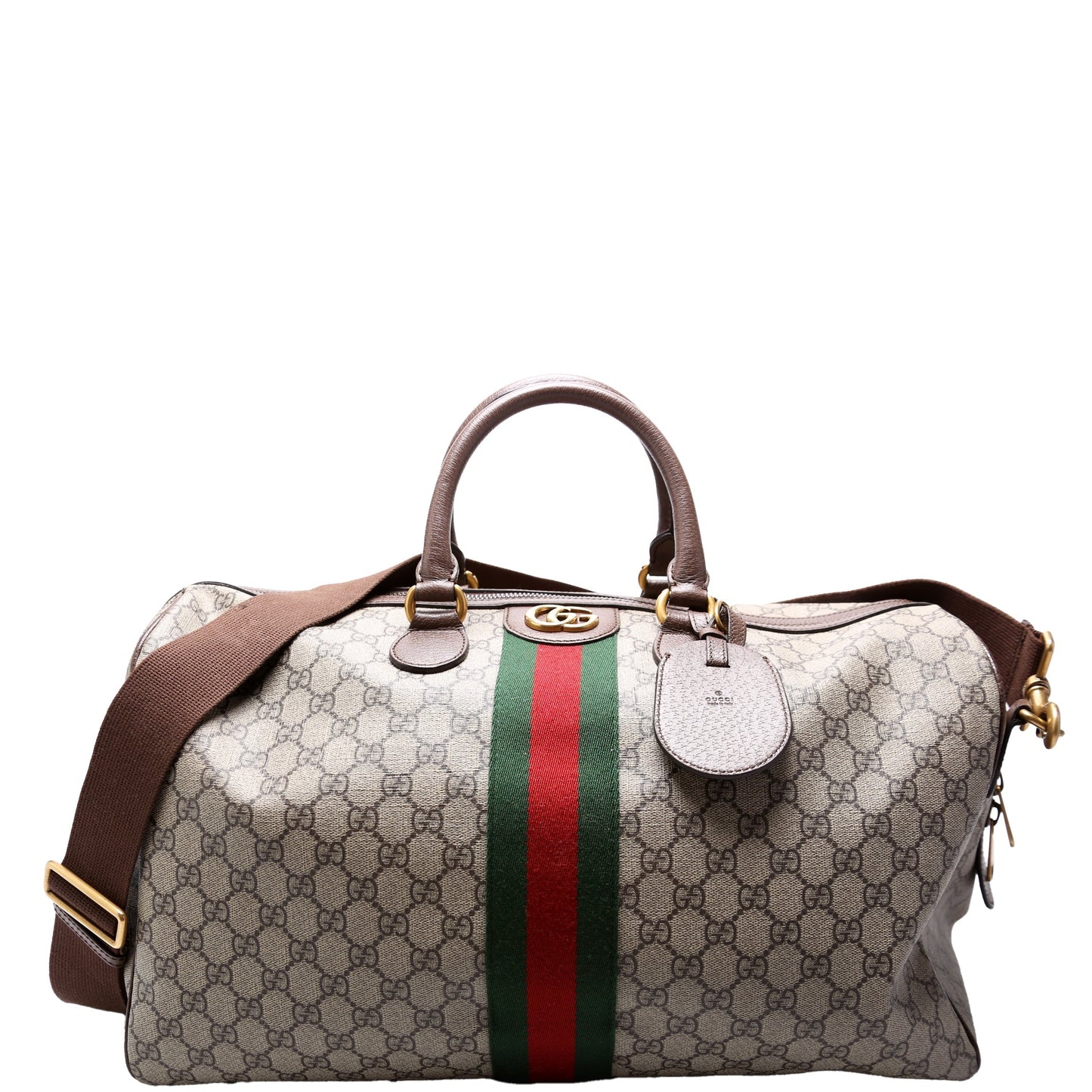 Gucci GG Supreme Savoy Duffle Medium Travel Bag