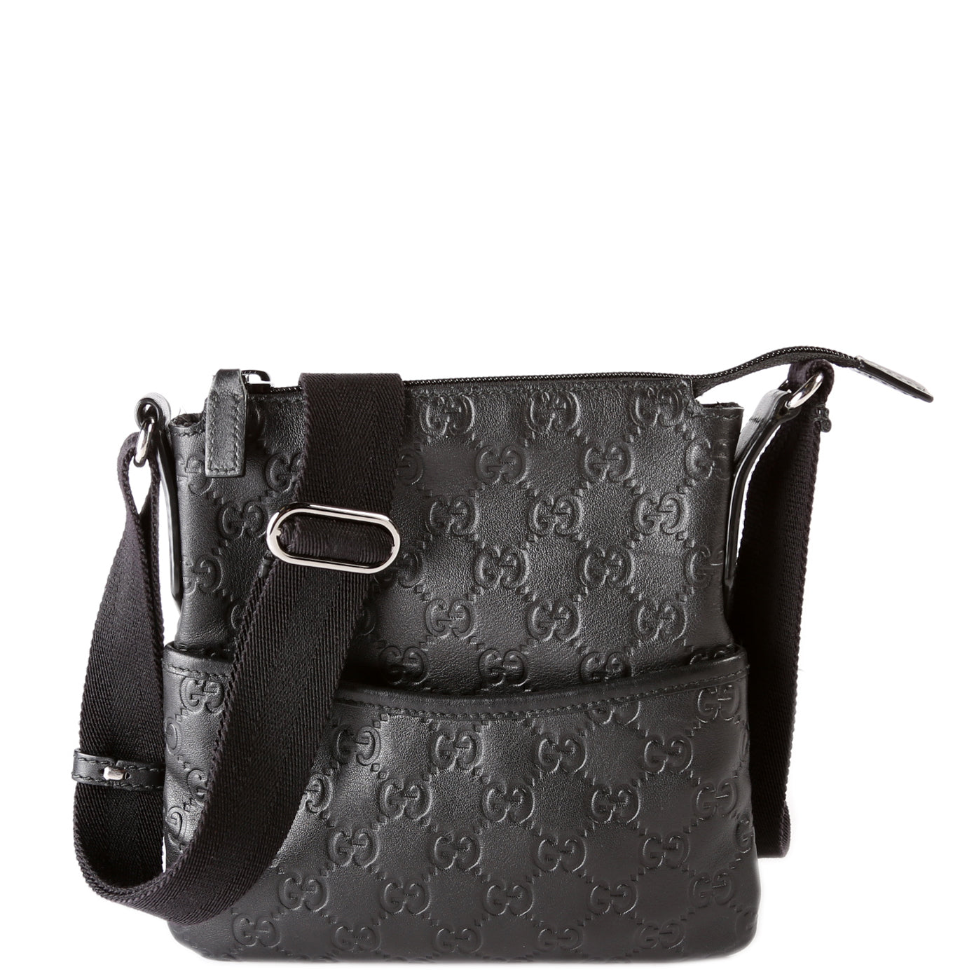 Gucci Messenger Black Mini Travel Bag