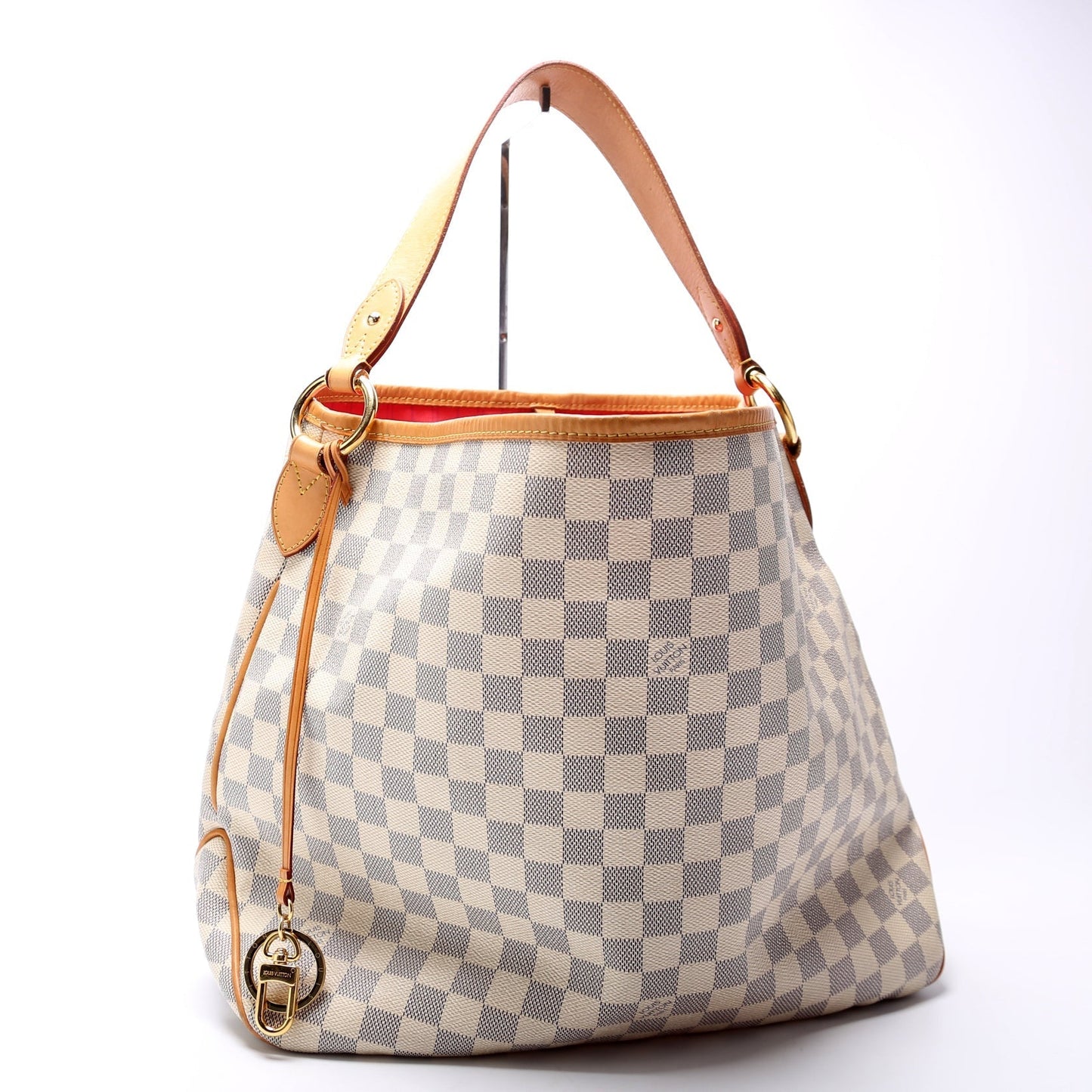 Louis Vuitton Delightful MM Azur Damier Handbag Azur 9