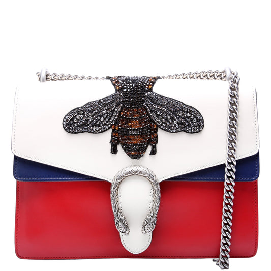 Gucci Dionysus Bee Embellished Medium Shoulder Bag