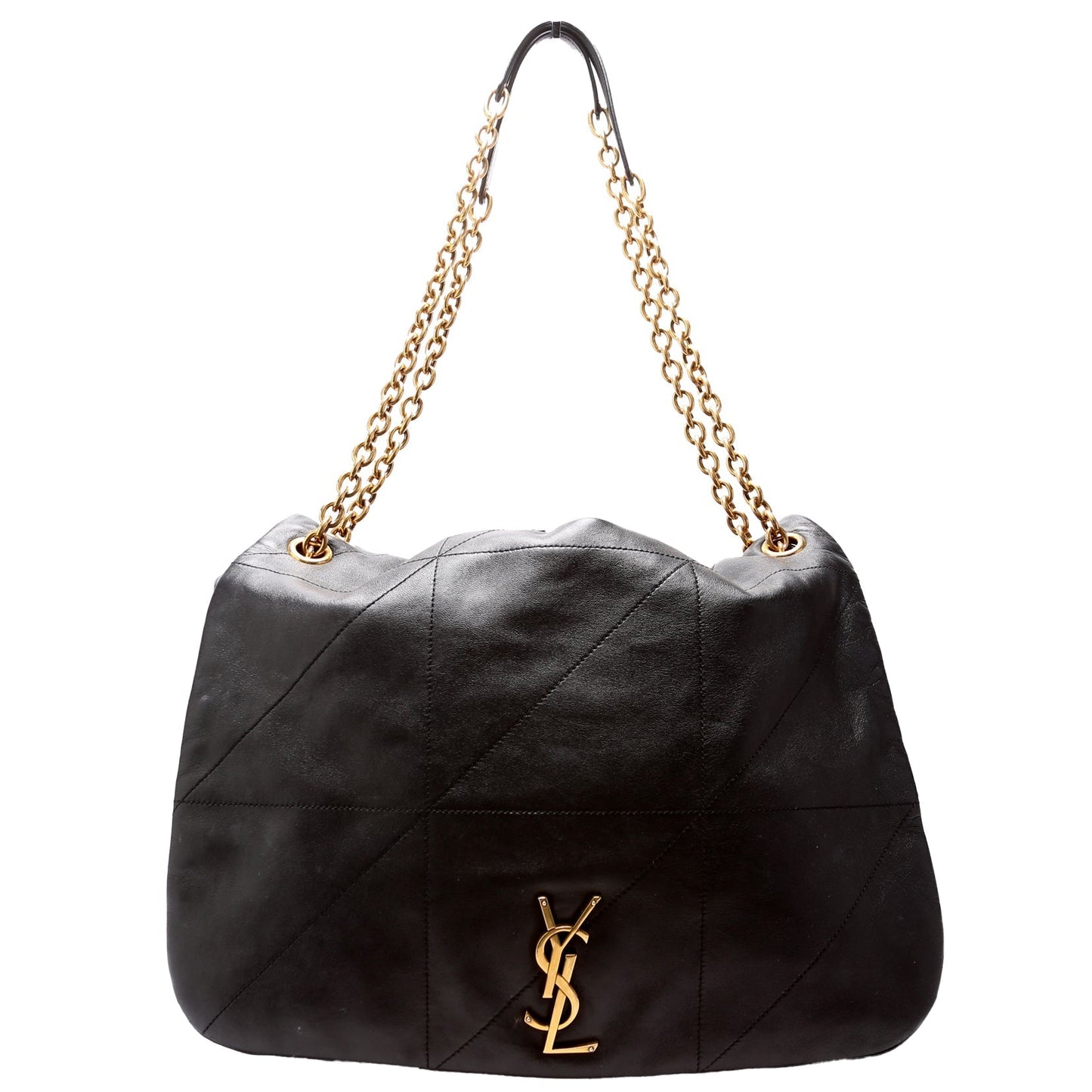 YSL Saint Laurent Saint Laurent Jamie Lambskin Bag Quilted Black Travel Bag
