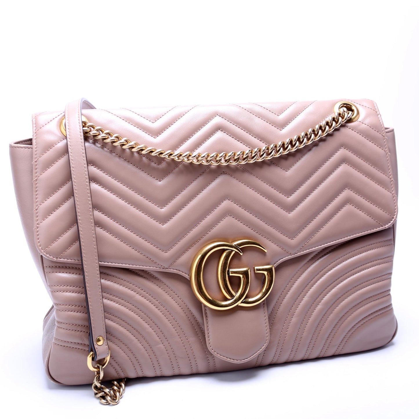 Gucci Marmont Nude Large Travel Bag