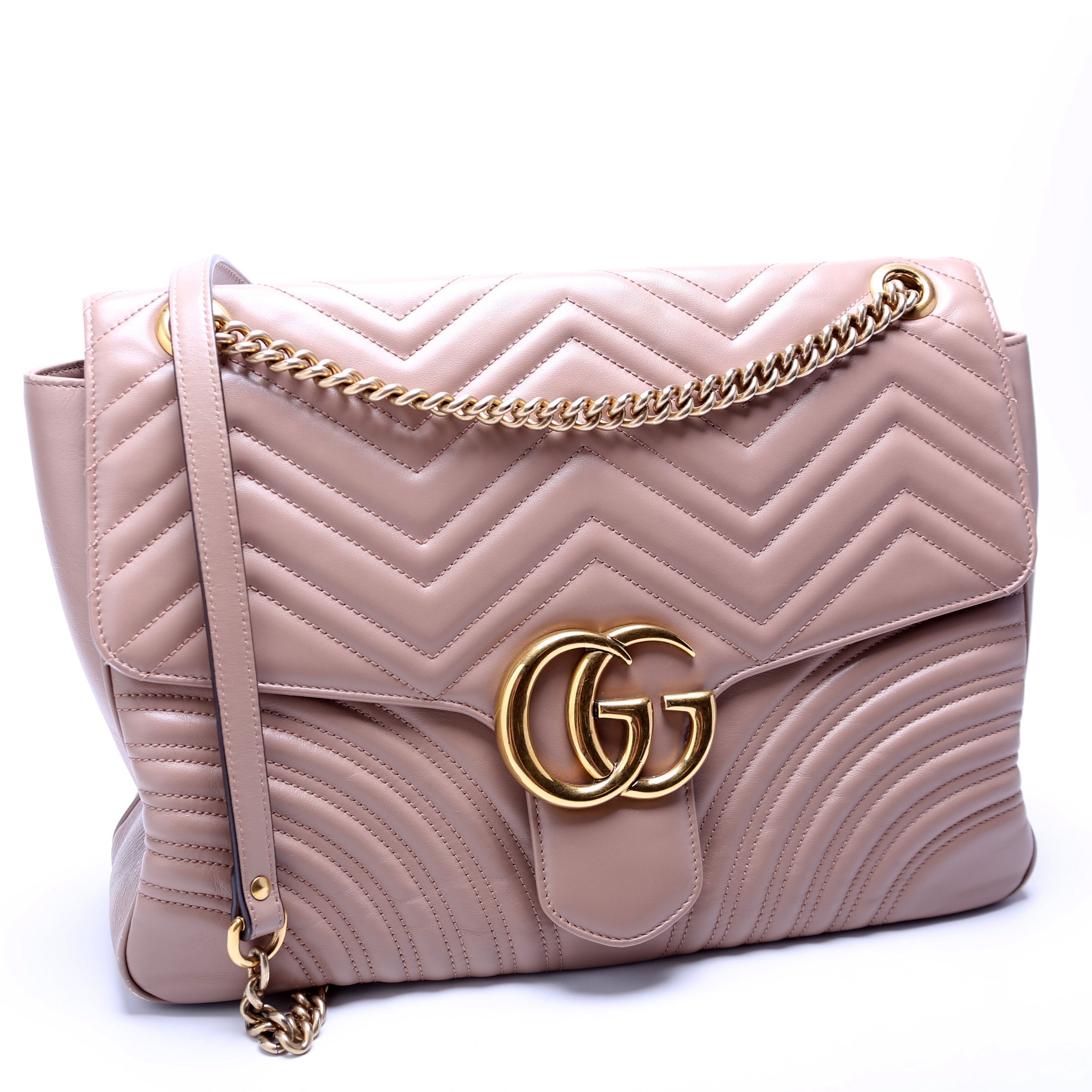 Gucci Marmont Nude Large Travel Bag
