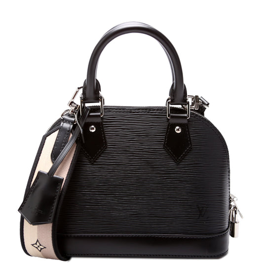 Louis Vuitton Alma BB Epi Black Handbag