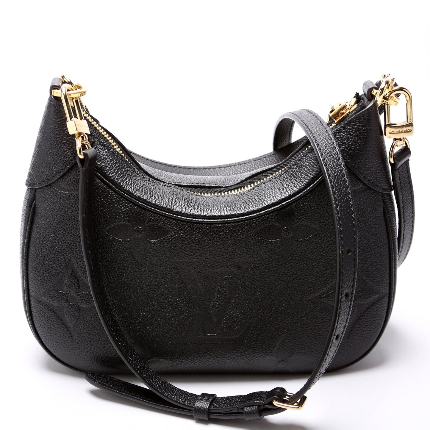 Louis Vuitton Bagatelle NM Bicolor Empreinte Black Handbag