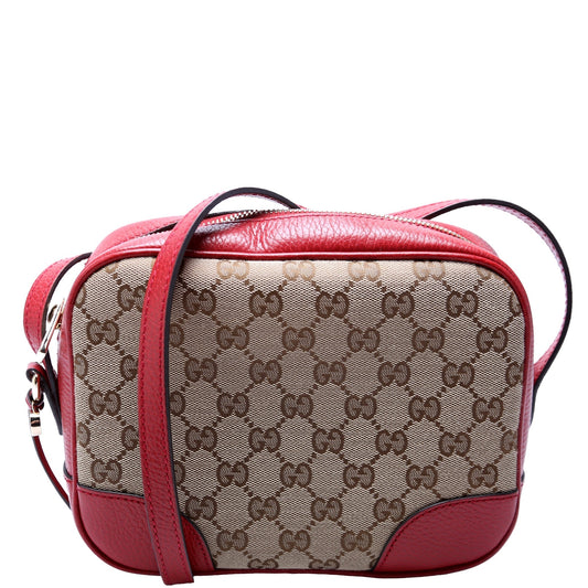 Gucci Bree GG Red Crossbody Bag