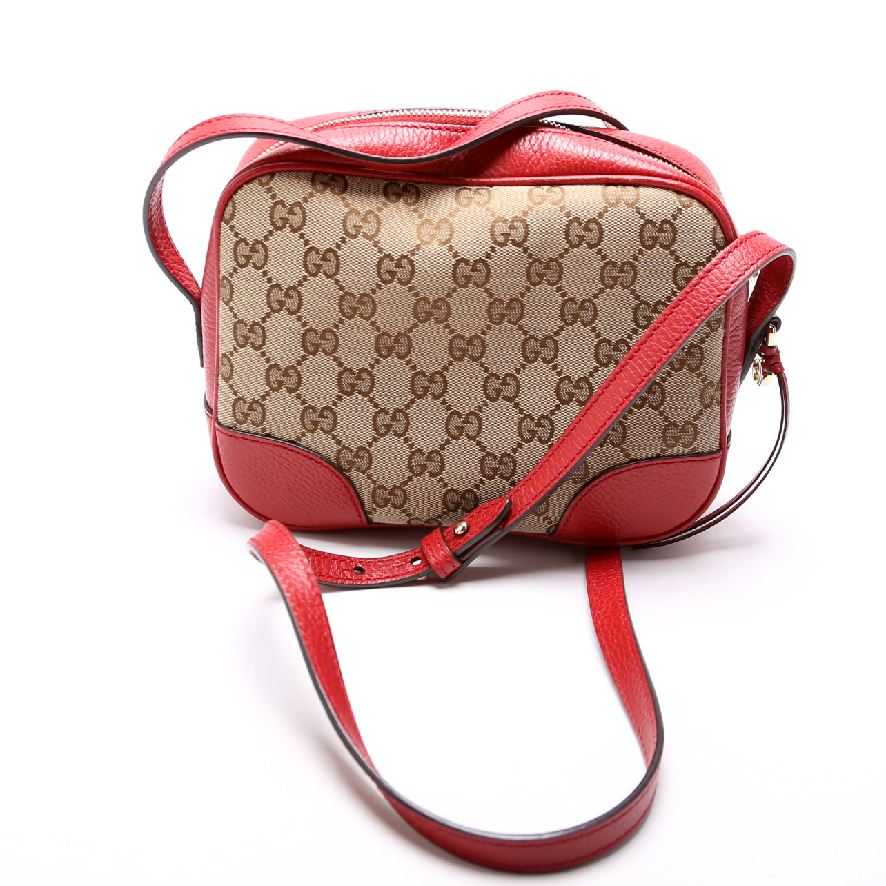 Gucci Bree GG Red Crossbody Bag