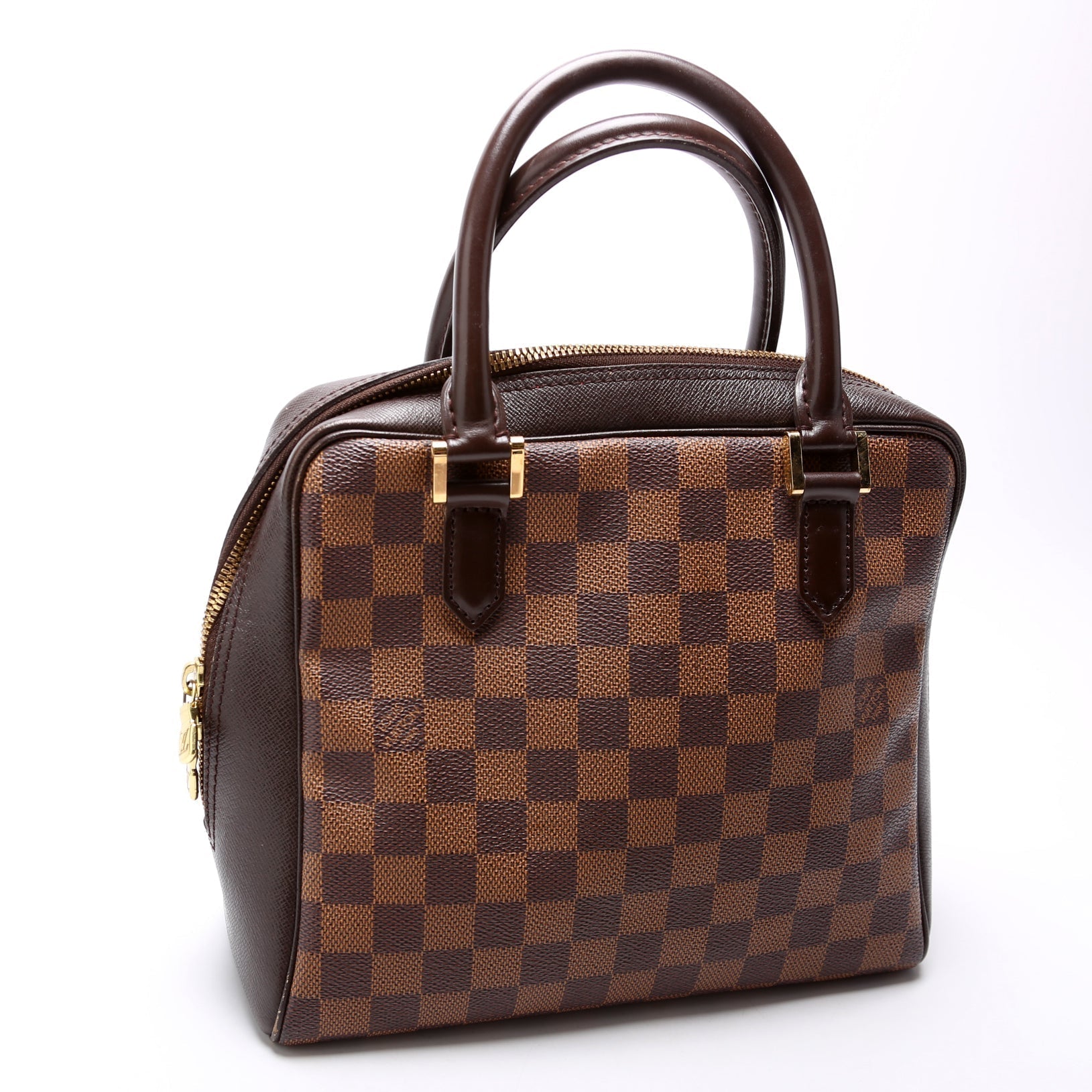 Louis Vuitton Brera Ebene Damier Handbag Damier Ebene