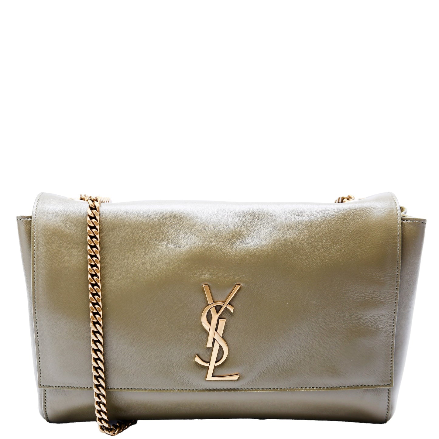 YSL Saint Laurent Saint Laurent Kate Satchel Medium Reversible Bag Leather Suede Travel Bag