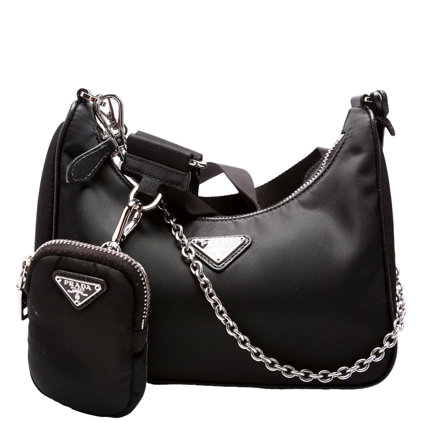Prada Re Edition Shoulder Bag Nylon Black