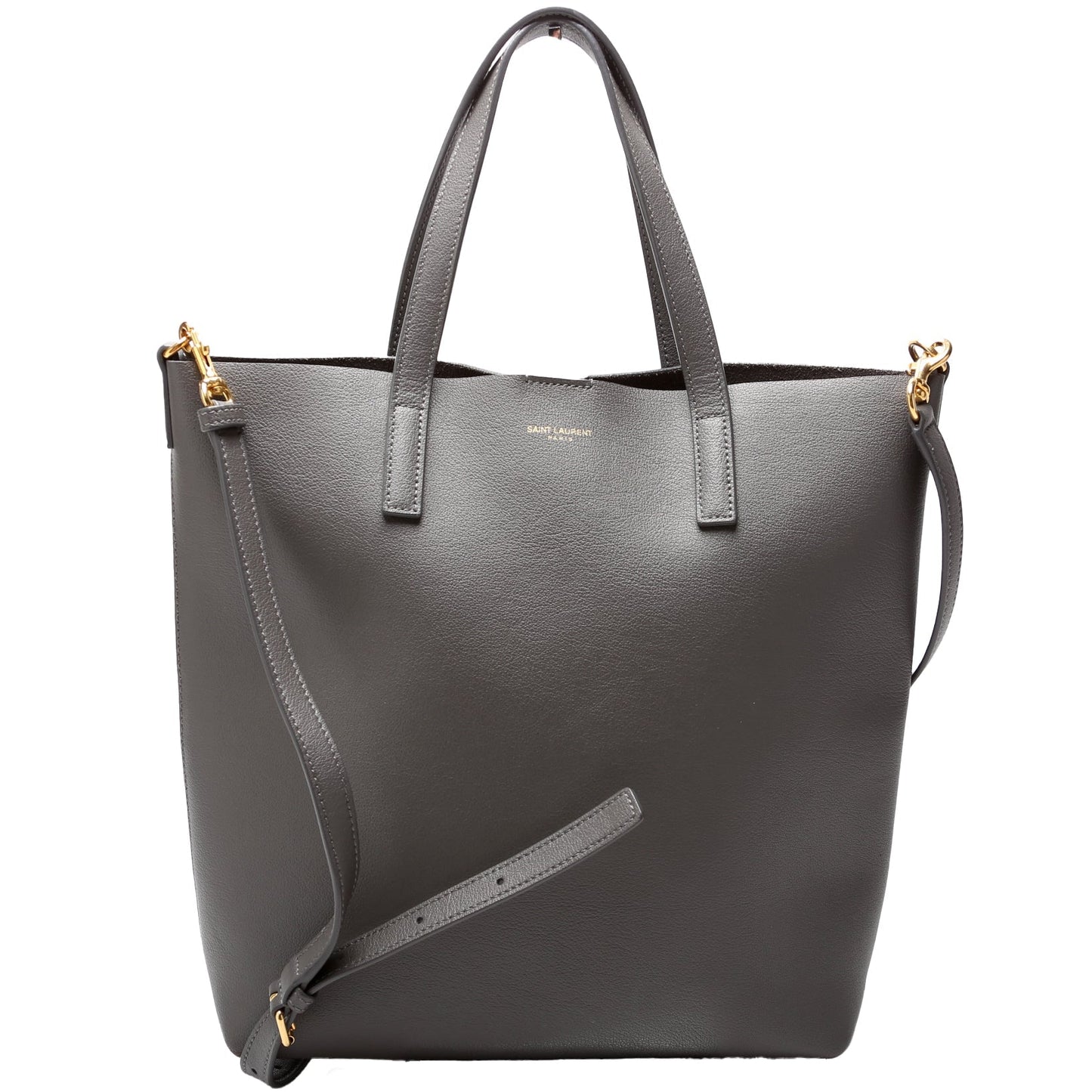 YSL Saint Laurent Saint Laurent Toy Shopping Tote Grey Bag Tote Bag
