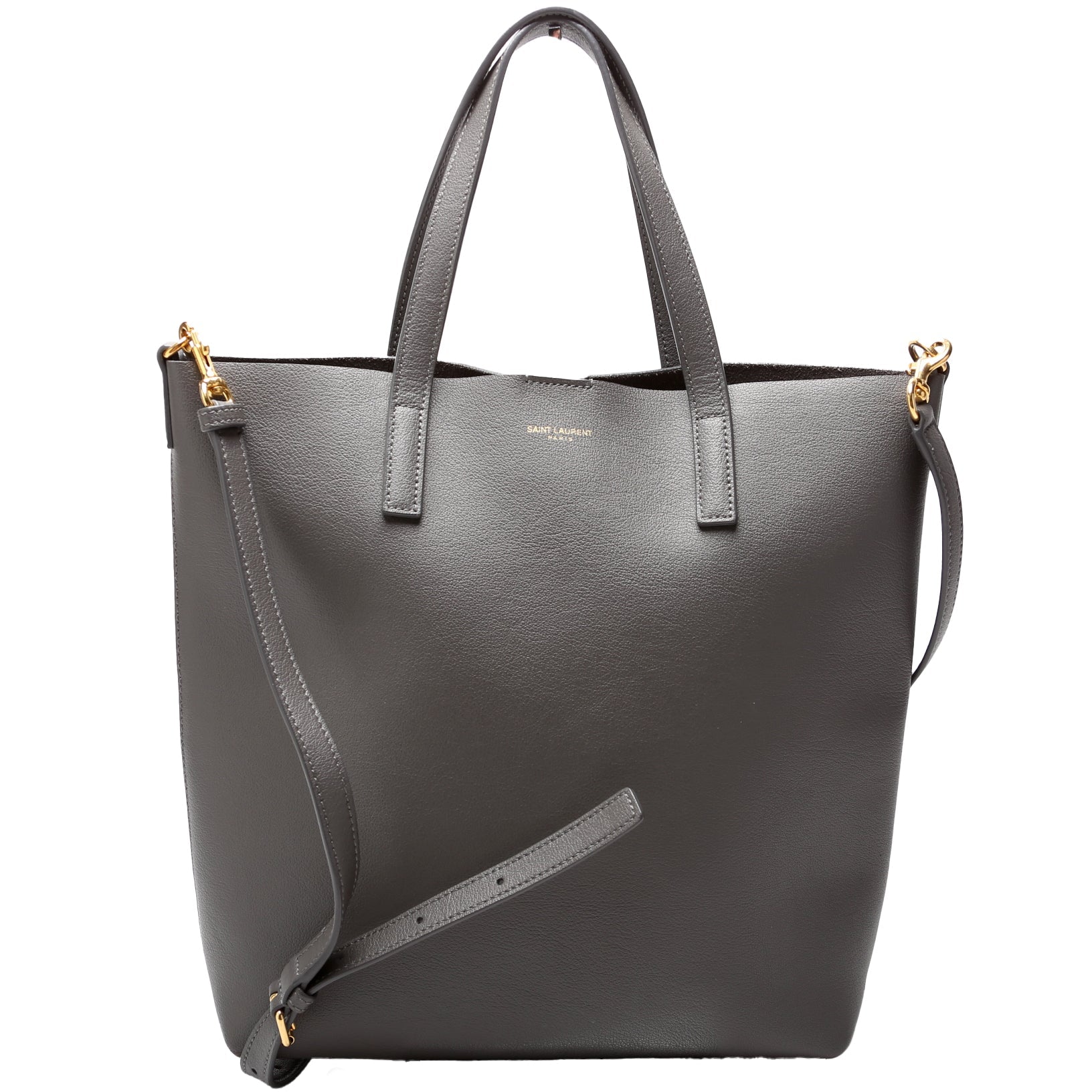 YSL Saint Laurent Saint Laurent Toy Shopping Tote Grey Bag Tote Bag