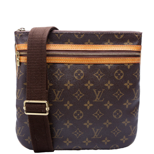 Louis Vuitton Pochette Bosphore Monogram Clutch Bag Monogram 2