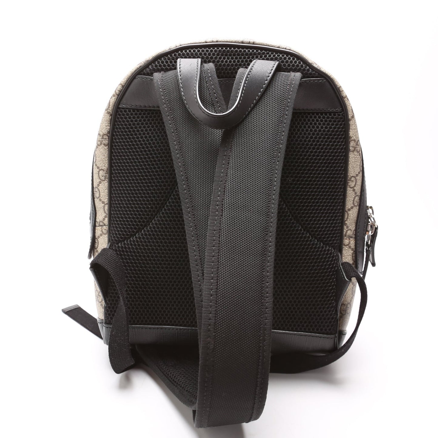 Gucci GG Supreme Eden Backpack Black Beige Small