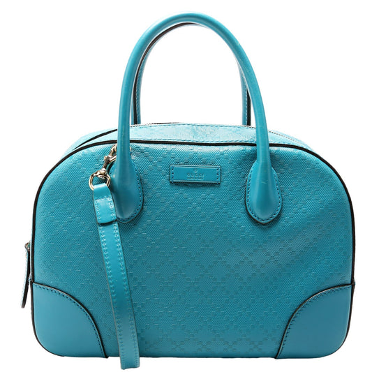 Gucci Diamante Teal Travel Bag
