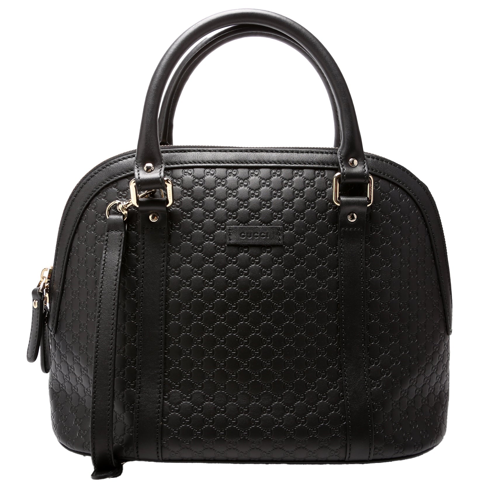 Gucci Dome Black Medium Travel Bag